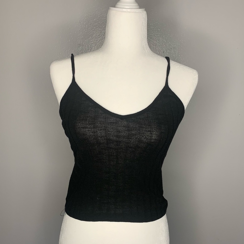 Summer Black CROP TOP